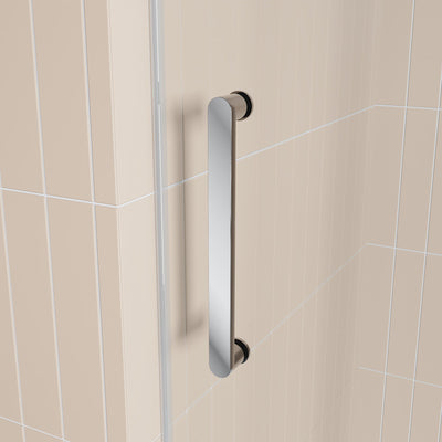 DeerValley DV-1SD057 60"x 76" Shower Enclosure Single Sliding Frameless