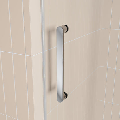 CONCORD 60"x 76" Shower Enclosure Single Sliding Frameless