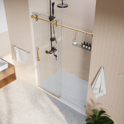 CONCORD 60"x 76" Shower Enclosure Single Sliding Frameless