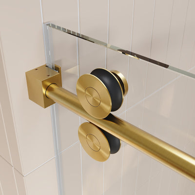DeerValley DV-1SD057 60"x 76" Shower Enclosure Single Sliding Frameless