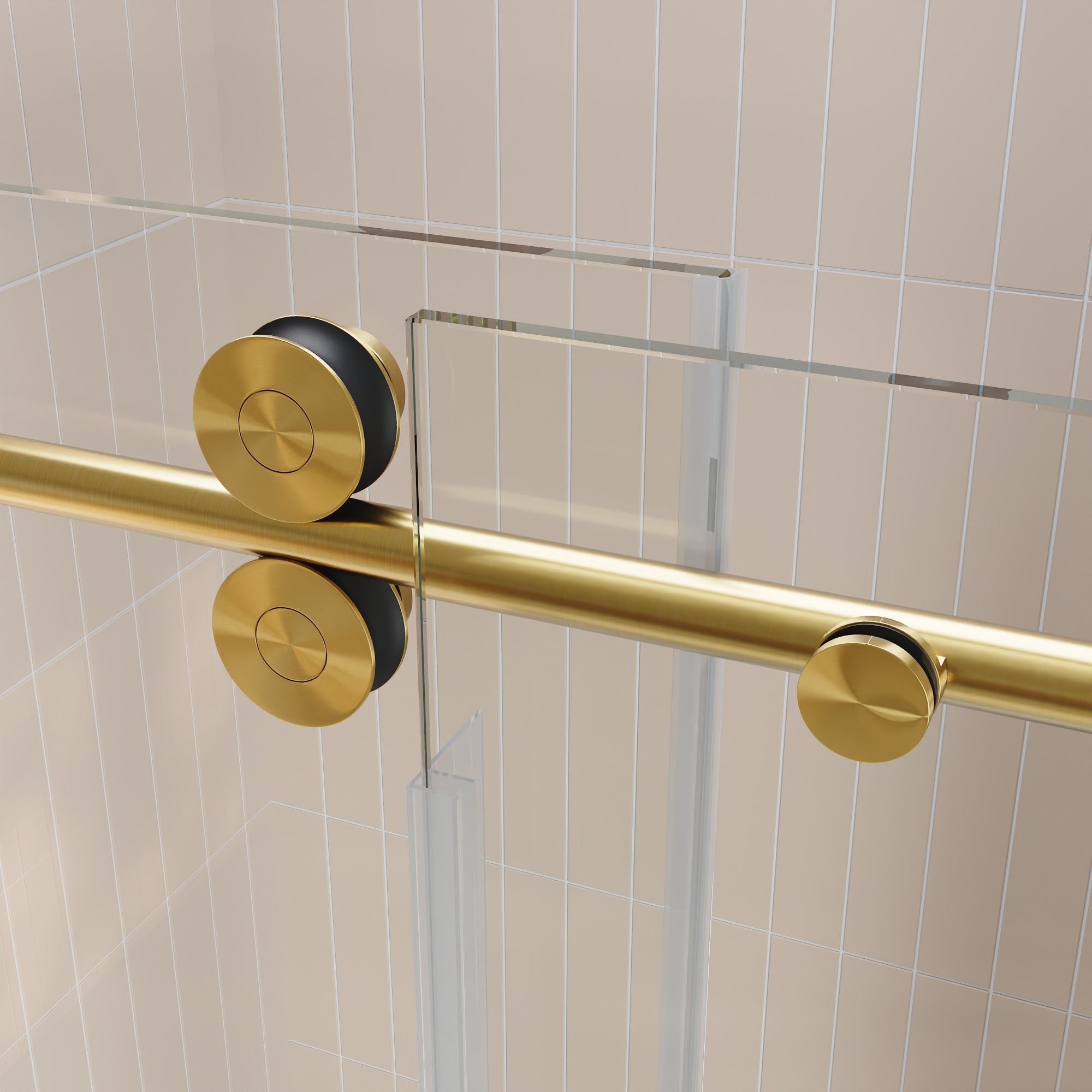 CONCORD 60"x 76" Shower Enclosure Single Sliding Frameless