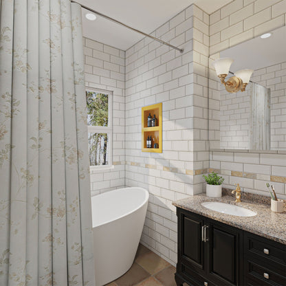 15.86" W X 23.86" H Rectangular Double Layer Shower Niche, Space-Saving