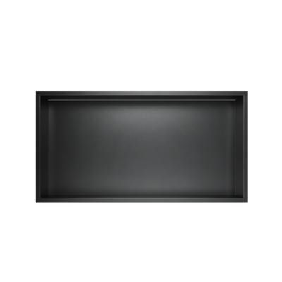 DeerValley DV-1SN0517 Shower Niche – Waterproof & Rustproof with Matte Black Recessed