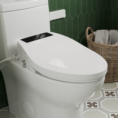 DeerValley DV-1SS0403 Smart Bidet Toilet Seat with Heated Seat, Dryer & Dual Control