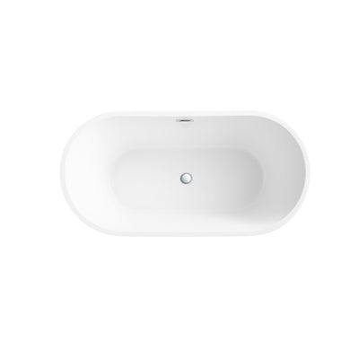 DeerValley Bath DeerValley DV-1T151 Horizon 59" X 30" Freestanding Acrylic Bathtub