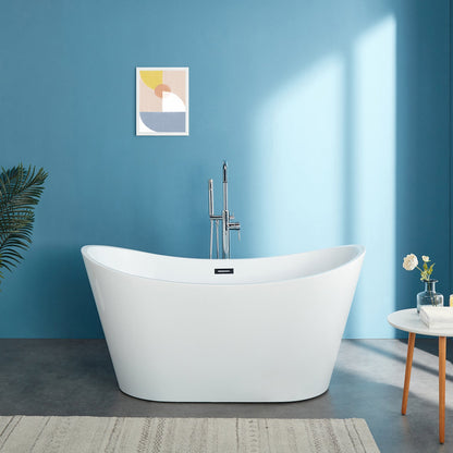 DeerValley Bath DeerValley DV-1T151 Horizon 59" X 30" Freestanding Acrylic Bathtub