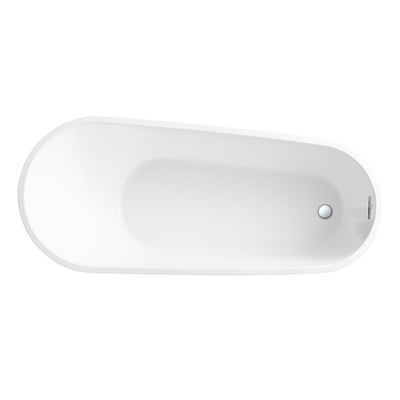 DeerValley Bath DeerValley DV-1T173 Prism 67" x 29" Freestanding Soaking Acrylic Bathtub