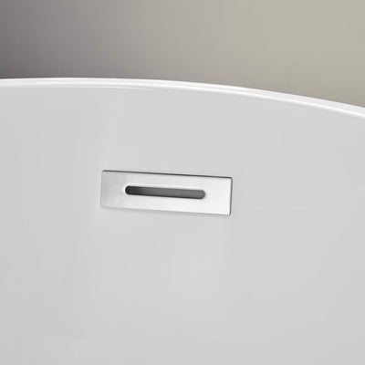 DeerValley Bath DeerValley DV-1T173 Prism 67" x 29" Freestanding Soaking Acrylic Bathtub