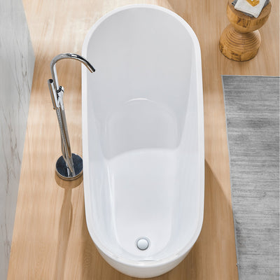 DeerValley Bath DeerValley DV-1T173 Prism 67" x 29" Freestanding Soaking Acrylic Bathtub