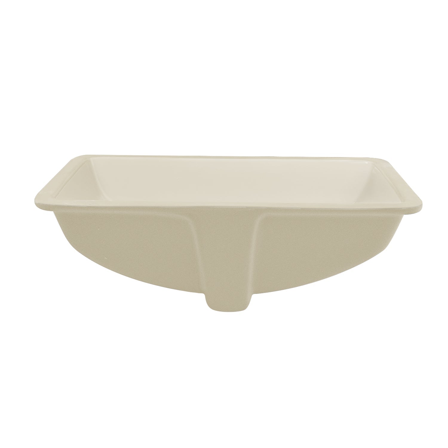 ALLY 21" X 15" Rectangular Undermount Bathroom Sink, Overflow Hole With Multiple Colors