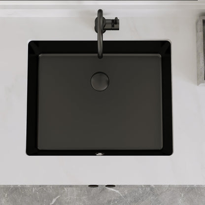 URSA 21" X 15" Rectangular Undermount Bathroom Sink, Overflow Hole With Multiple Colors