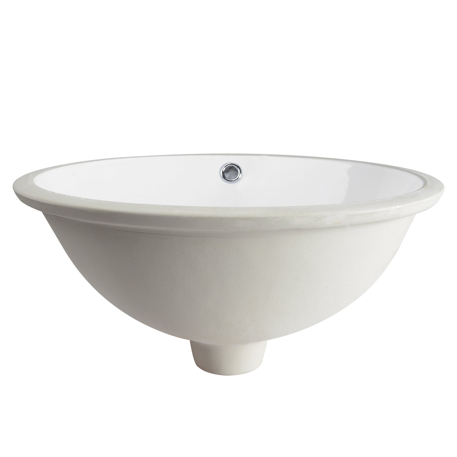 SYMMETRY 18" X 15" Oval Undermount Bathroom Sink, Overflow Hole With Multiple Colors