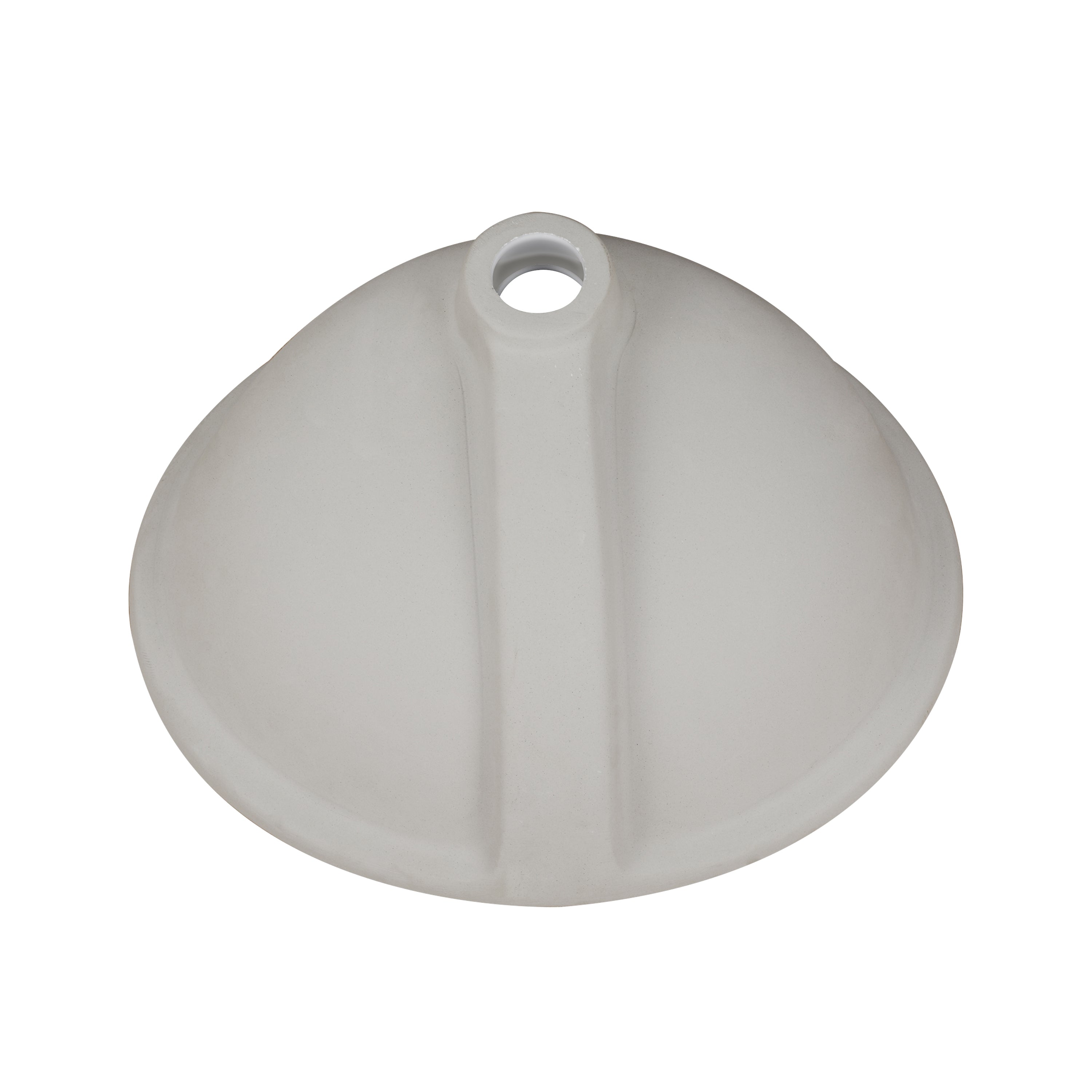 SYMMETRY 18" X 15" Oval Undermount Bathroom Sink, Overflow Hole With Multiple Colors