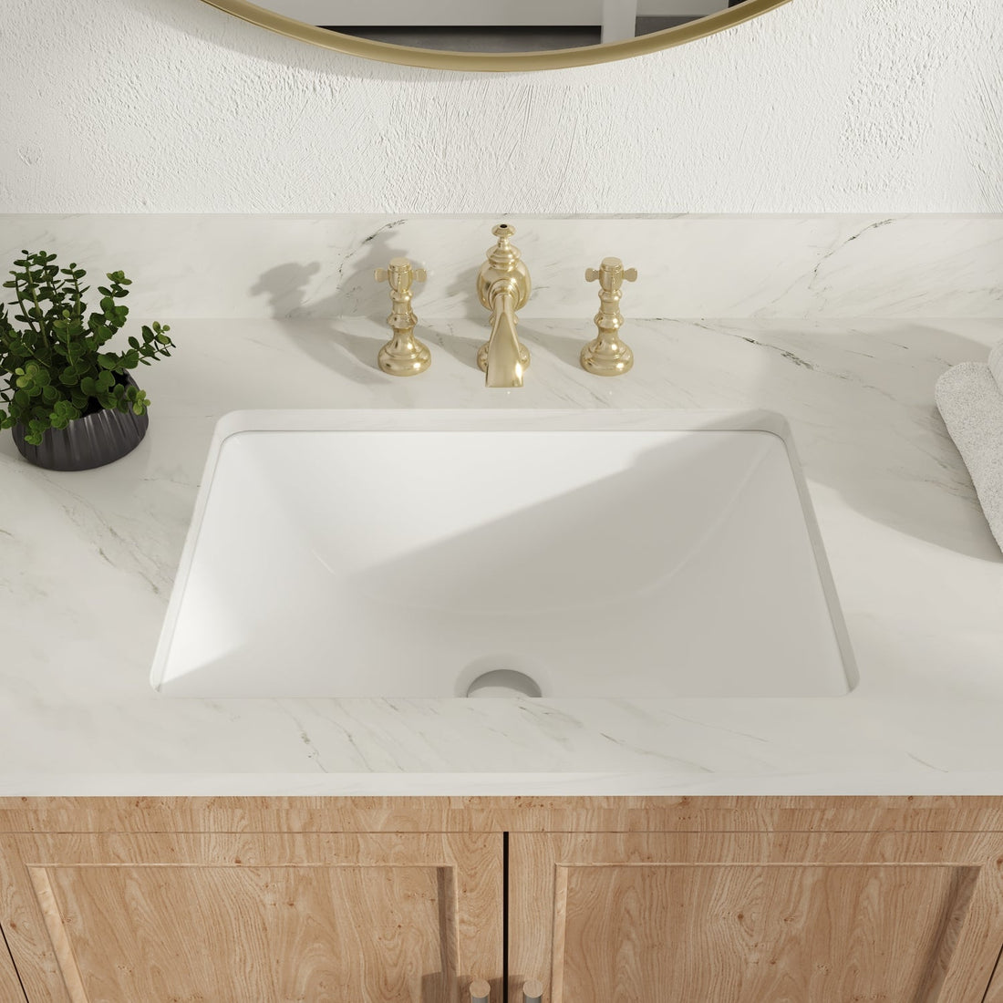 Rectangular Um Sink Bathroom Sinks