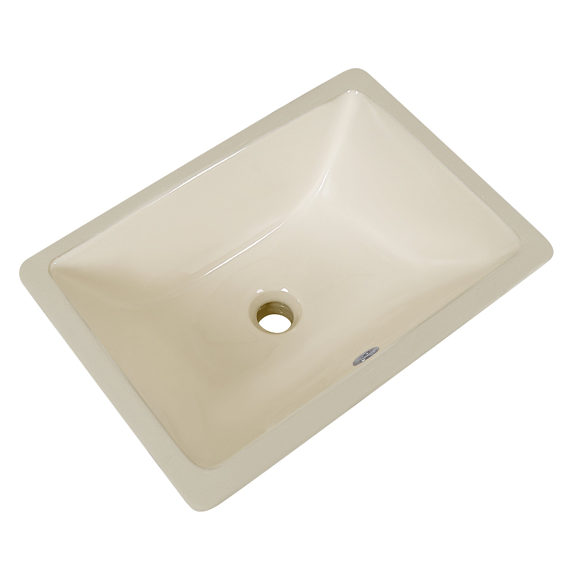 URSA 18" X 13" Rectangular Undermount Bathroom Sink, Overflow Hole With Multiple Colors