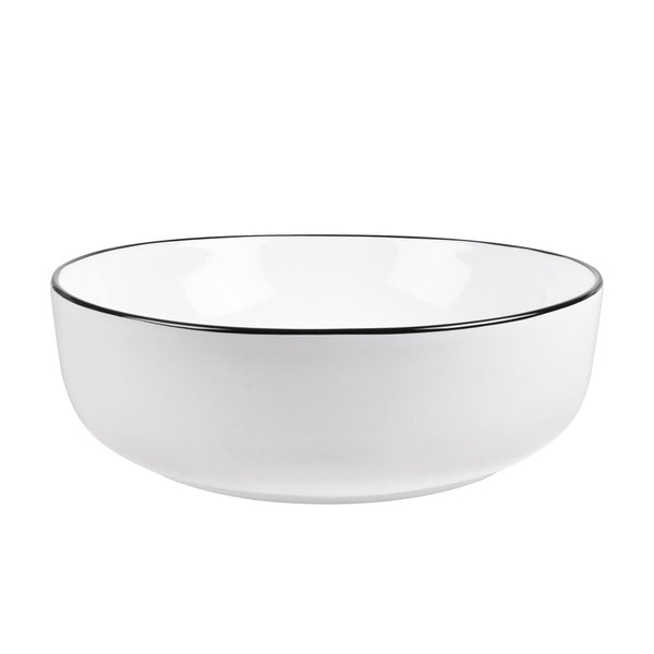 DeerValley Symmetry 16'' White Ceramic Circular Vessel Bathroom Sink DV-1V0030/0092
