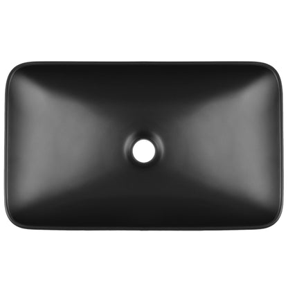 ALLY 12"/16" Rectangular Drop-in Bathroom Sink With Multiple Colors, Scratch-Resistant Ceramic