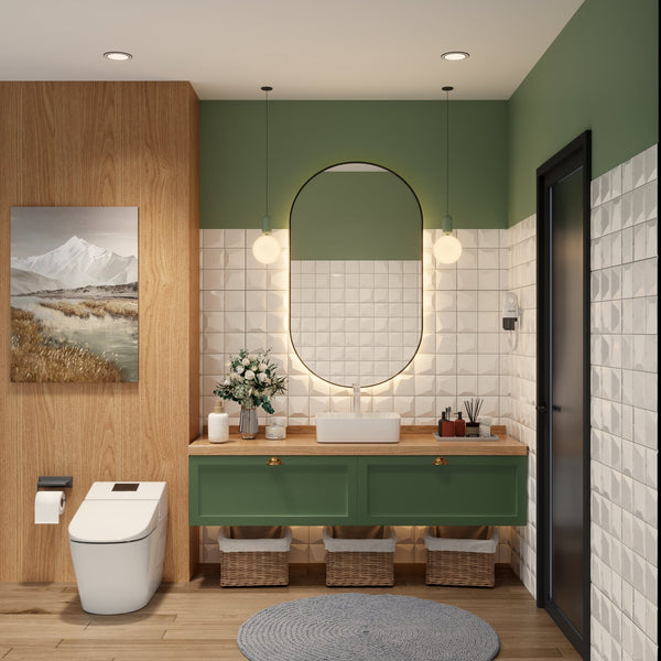 DV-1V031/0088 Ally 19" Rectangular Vessel Bathroom Sink with Multi Types, Without Overflow