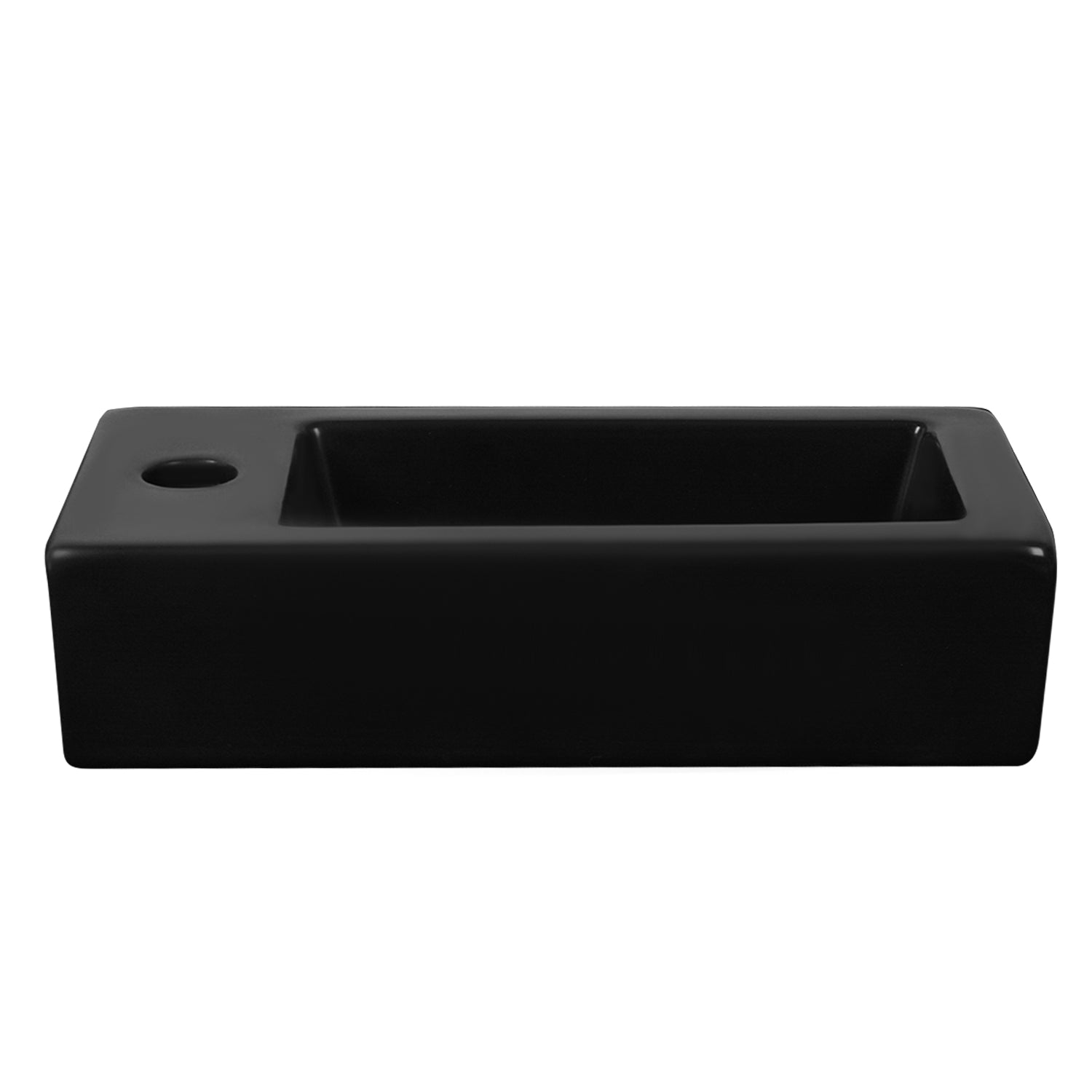 DeerValley Liberty Ceramic Bathroom Wall Mount Space-saving