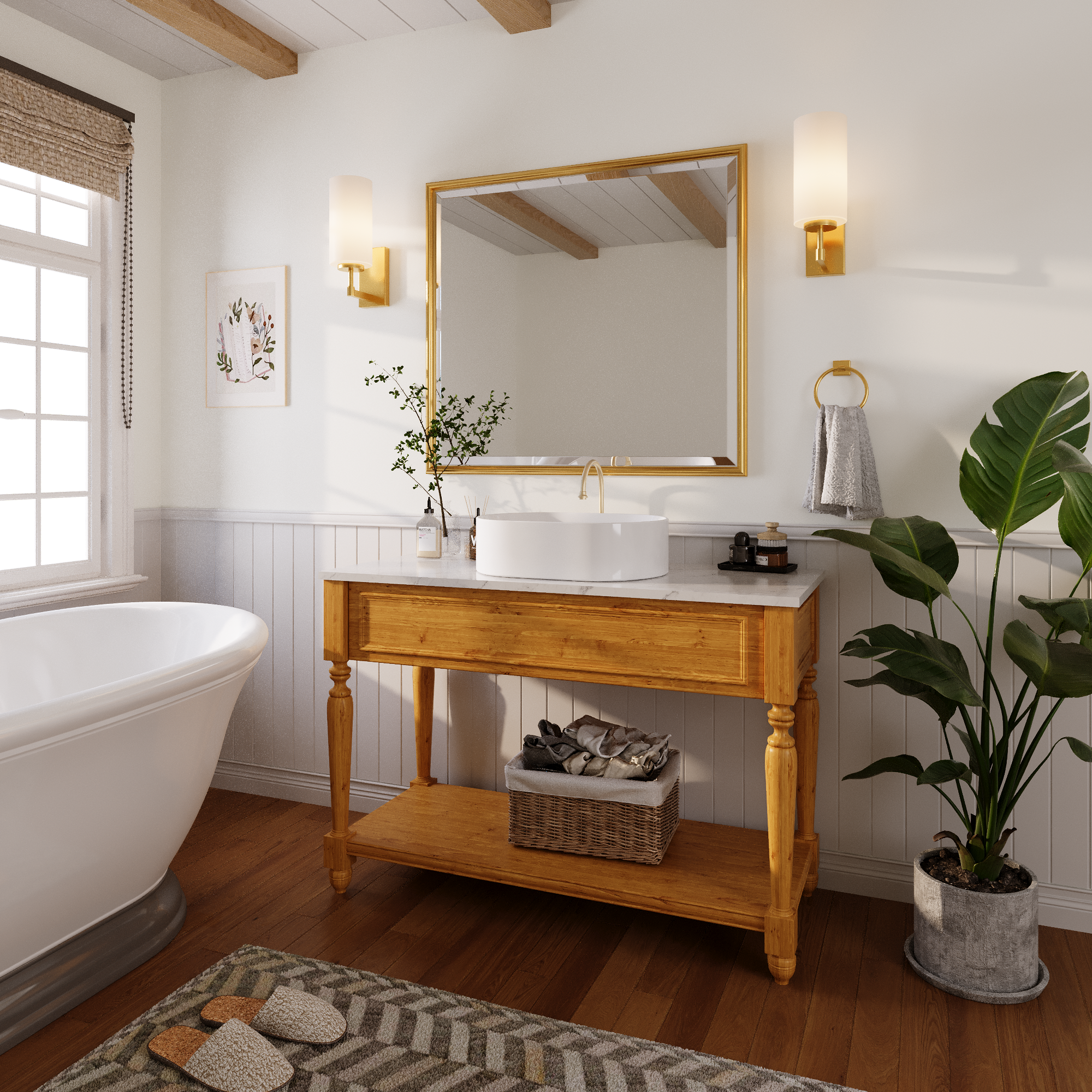 19" x 15" Oval Vessel Bathroom Sink, Seamless Design