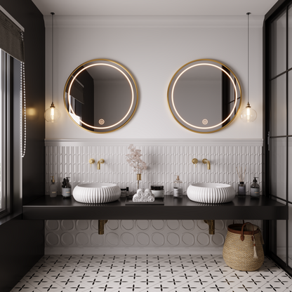 15.7"x 5.1" Round Vessel Sink, Easy to Clean