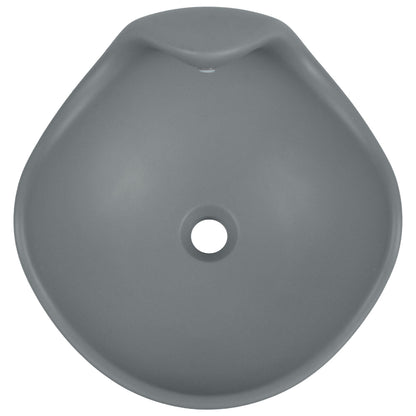 Wave Vessel Bathroom Sink With Multiple Colors, Concrete