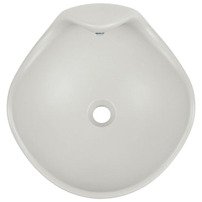 Wave Vessel Bathroom Sink With Multiple Colors, Concrete