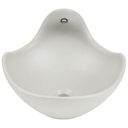 Wave Vessel Bathroom Sink With Multiple Colors, Concrete