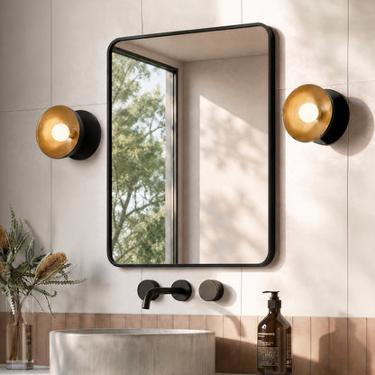 Deervalley DV-1VM0493 Aluminum Framed Rectangular Freestanding / Wall-Mount Makeup / Shaving Bathroom Mirror