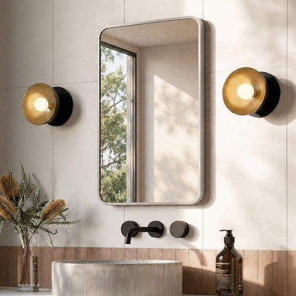Deervalley DV-1VM0493 Aluminum Framed Rectangular Freestanding / Wall-Mount Makeup / Shaving Bathroom Mirror