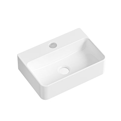 DeerValley DV-1WS0593 Wall-mount sink, Ceramic & Single Faucet Hole