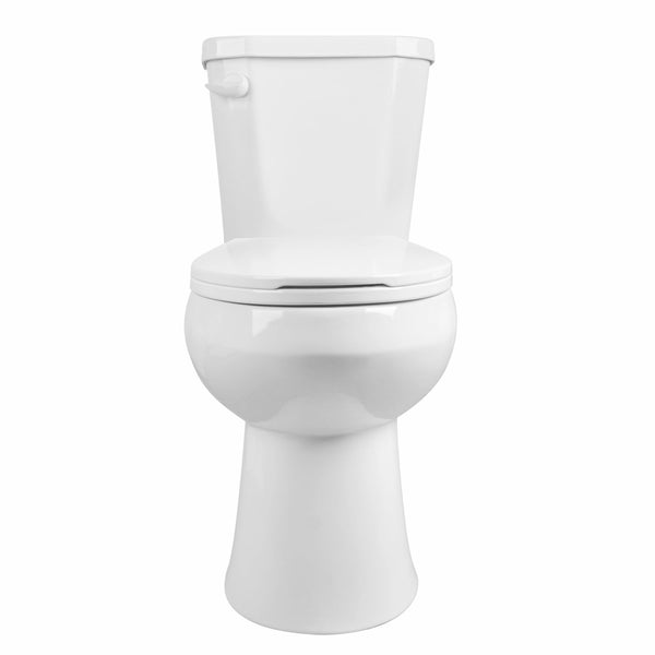 DYNASTY Two-Piece Elongated Toilet, 12" Rough-in Single-Flush