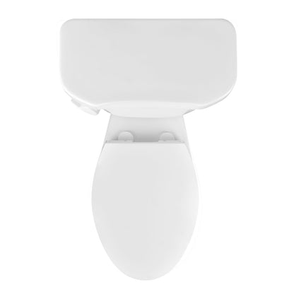 DYNASTY Two-Piece Elongated Toilet, 12" Rough-in Single-Flush