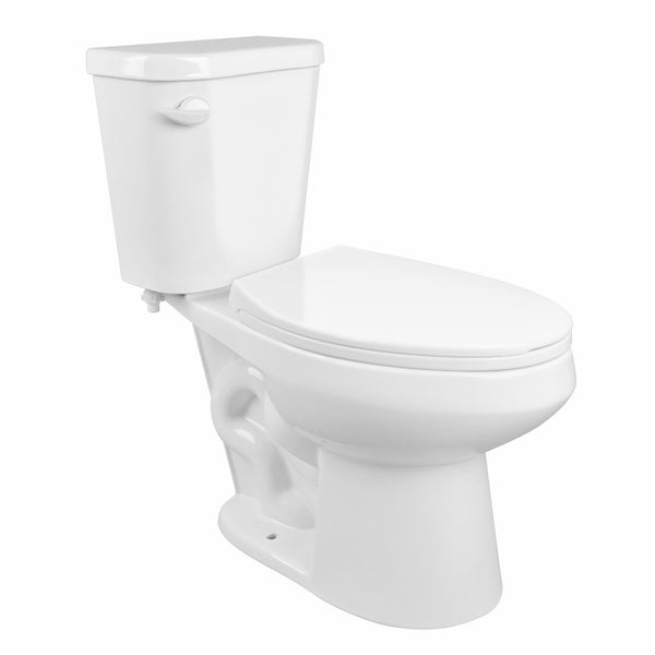 DeerValley DV-2F0076 Dynasty Dual-Flush Elongated Floor Mounted Two-Piece Toilet (Seat Included)
