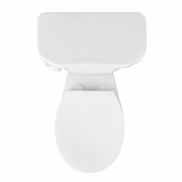 DeerValley DV-2F0077 Dynasty Round Floor Mounted Two-Piece Toilet (Seat Included)