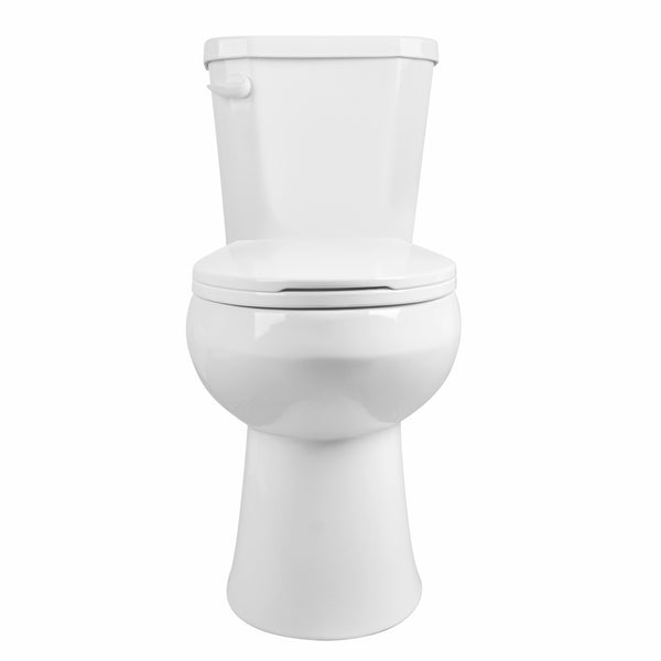 DeerValley DV-2F0077 Dynasty Round Floor Mounted Two-Piece Toilet (Seat Included)