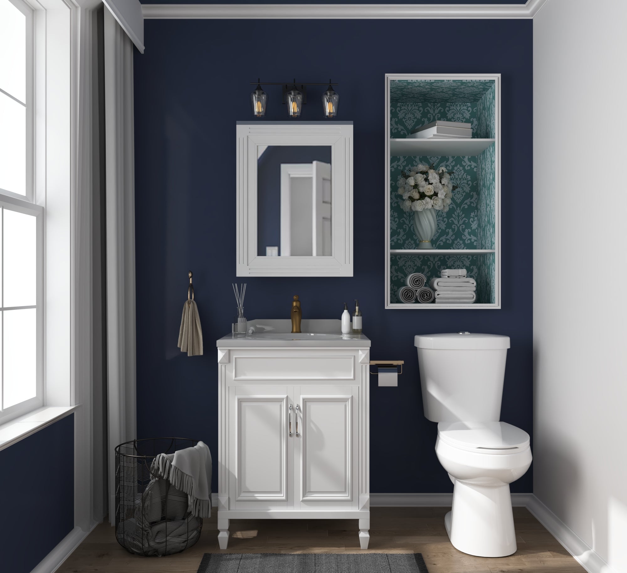 DYNASTY Two-Piece Elongated Toilet, 12" Rough-in Dual-Flush