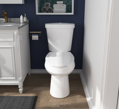 Deervalley DV-2F0078 Two-Piece Elongated Toilet, 12" Rough-in Dual-Flush