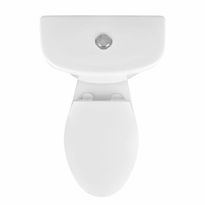 DYNASTY Two-Piece Elongated Toilet, 12" Rough-in Dual-Flush