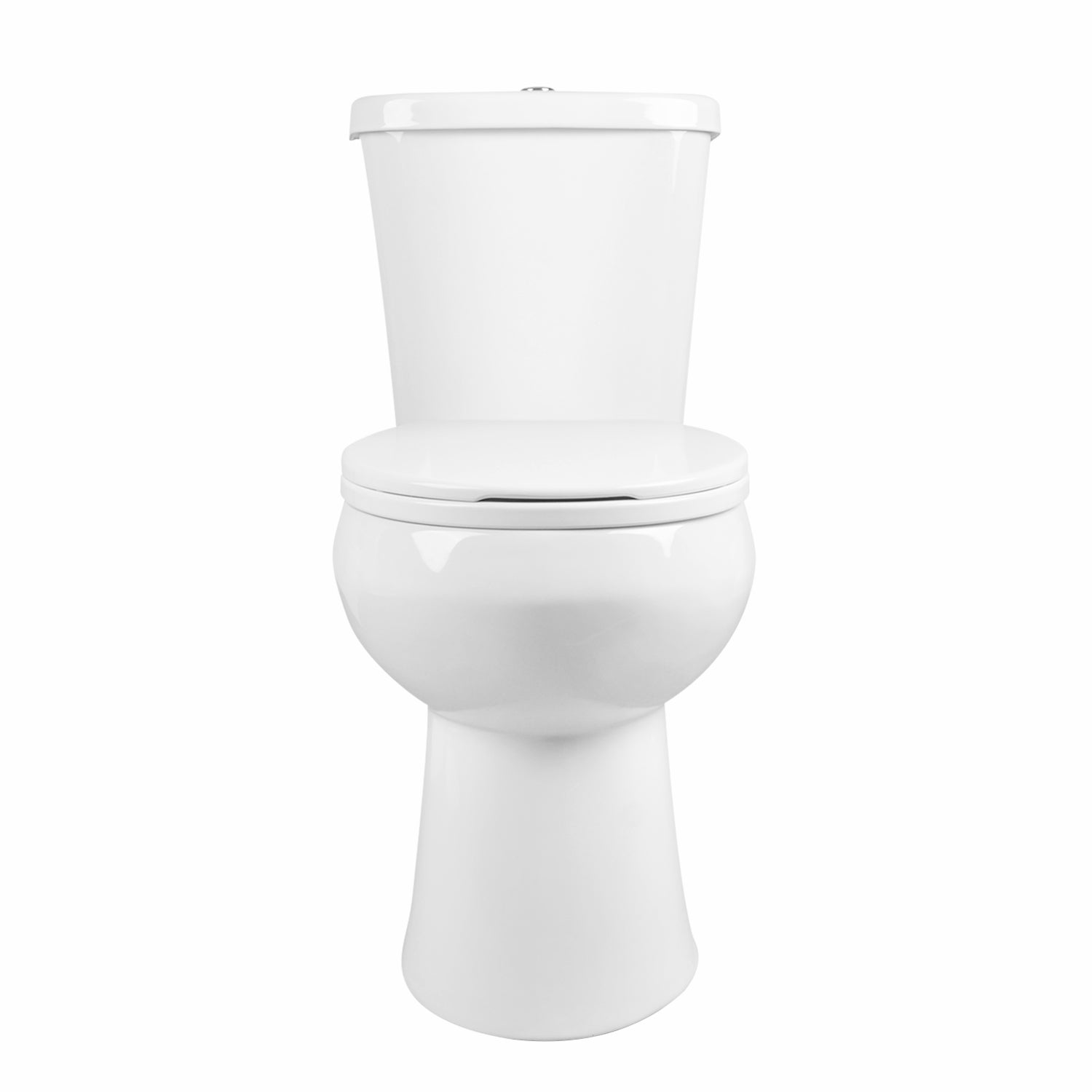 DYNASTY Two-Piece Elongated Toilet, 12" Rough-in Dual-Flush