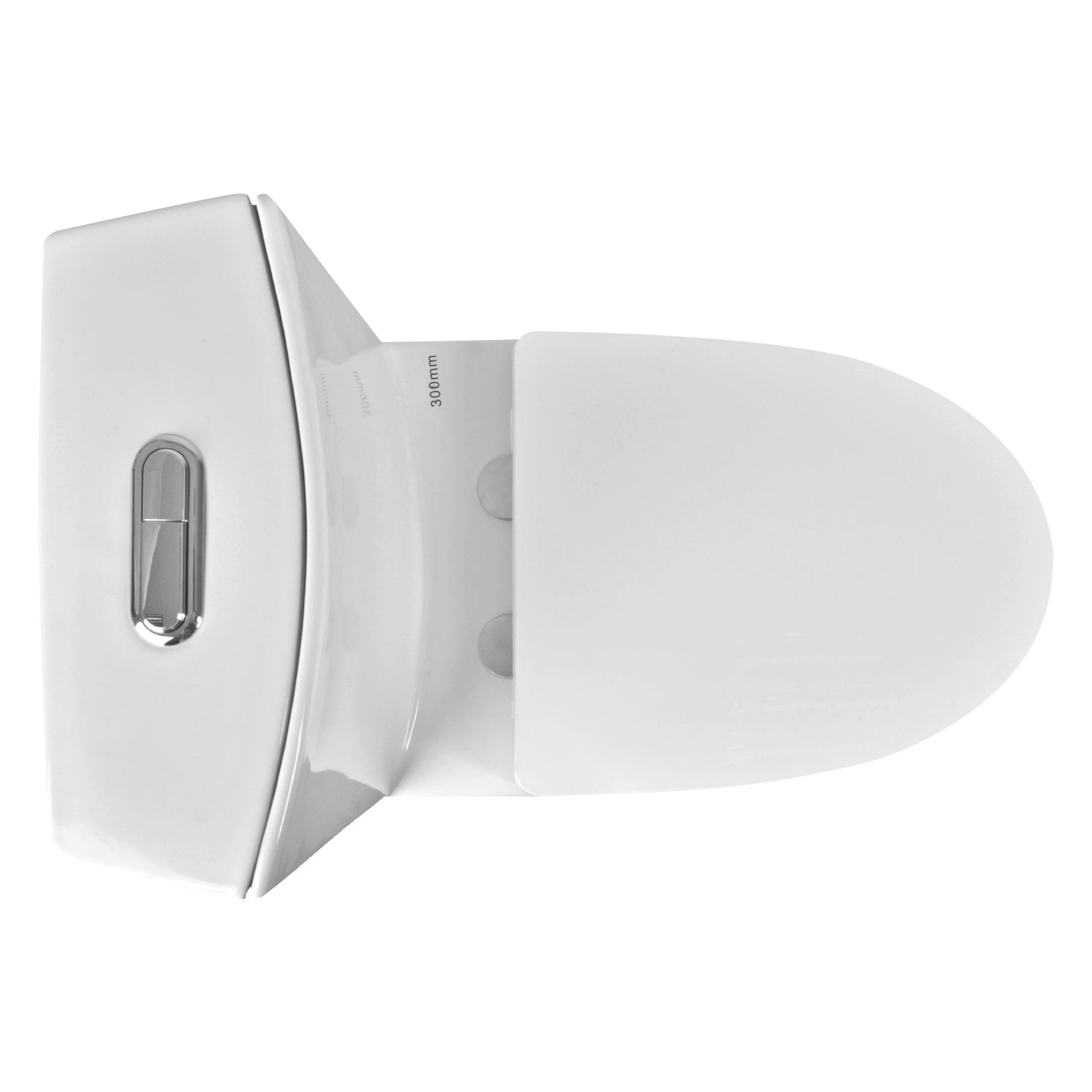 DeerValley Bath DeerValley chrome-plated dual flush button (Fit with DV-1F52102) Toilet Chrome-plated dual flush button
