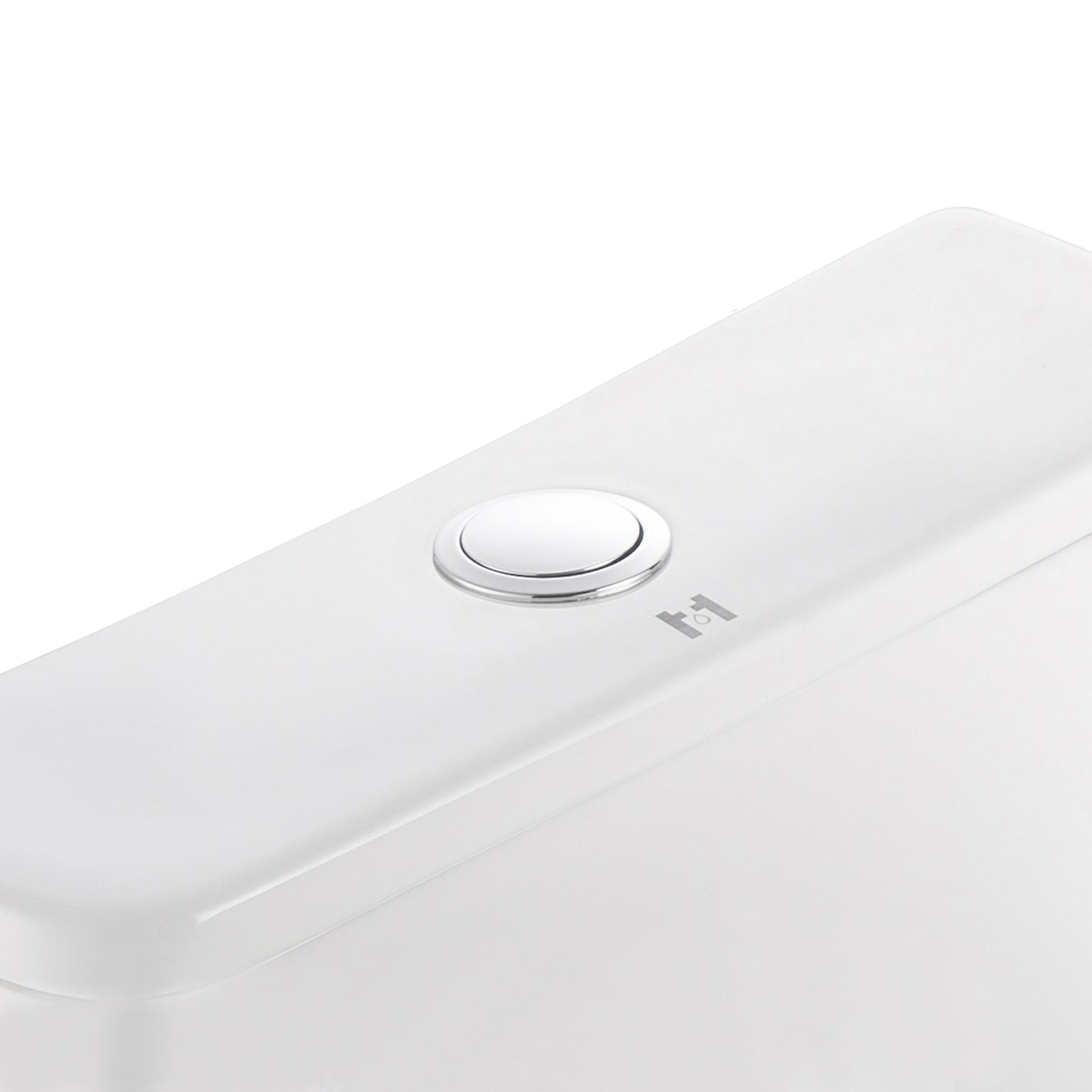 DeerValley Bath DeerValley chrome-plated dual flush button (Fit with DV-1F52807) Toilet Chrome-plated dual flush button