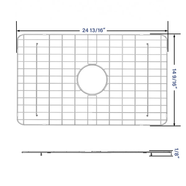 DeerValley DV-K016G01 24.80" x 14.57" Kitchen Sink Grid (Compatible with DV-1K016)