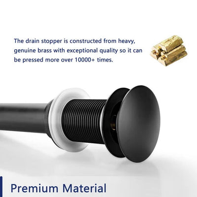 DeerValley Bath DeerValley DV-1D301 Pop-Up Bathroom Sink Drain Drains