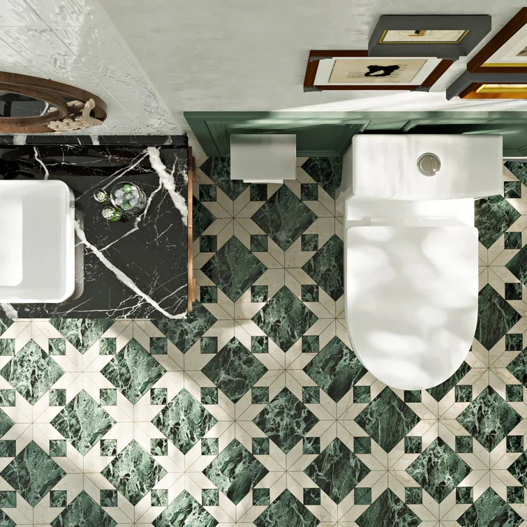 DeerValley Bath DeerValley DV-1F52813 Liberty Dual-Flush Elongated One-Piece Toilet (Seat Included) Toilet