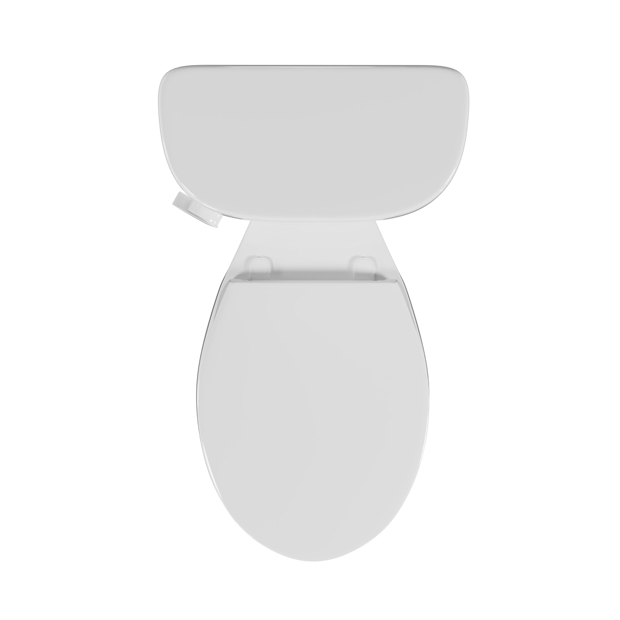 DeerValley 19-Inch Extra Tall Toilet for Seniors, White Two-Piece Toilet for Bathrooms with Comfort Seat, ADA Comfort Height, Elongated Bowl with Powerful 1.28 GPF Single Flush