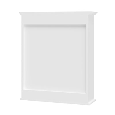 DeerValley Two-door Bathroom Cabinet, Wooden Wall Mounted Medicine Cabinet for Bathroom, White