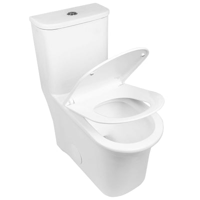 DeerValley DV-1F0249 One Piece Toilet Dual Flush Soft Close Skirted Easy Clean