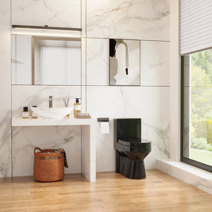 LIBERTY One-Piece Round Toilet, 12/10" Rough-in Dual-Flush with Multiple Colors