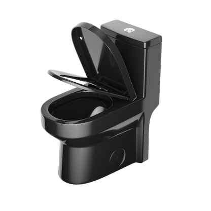 LIBERTY One-Piece Round Toilet, 12/10" Rough-in Dual-Flush with Multiple Colors